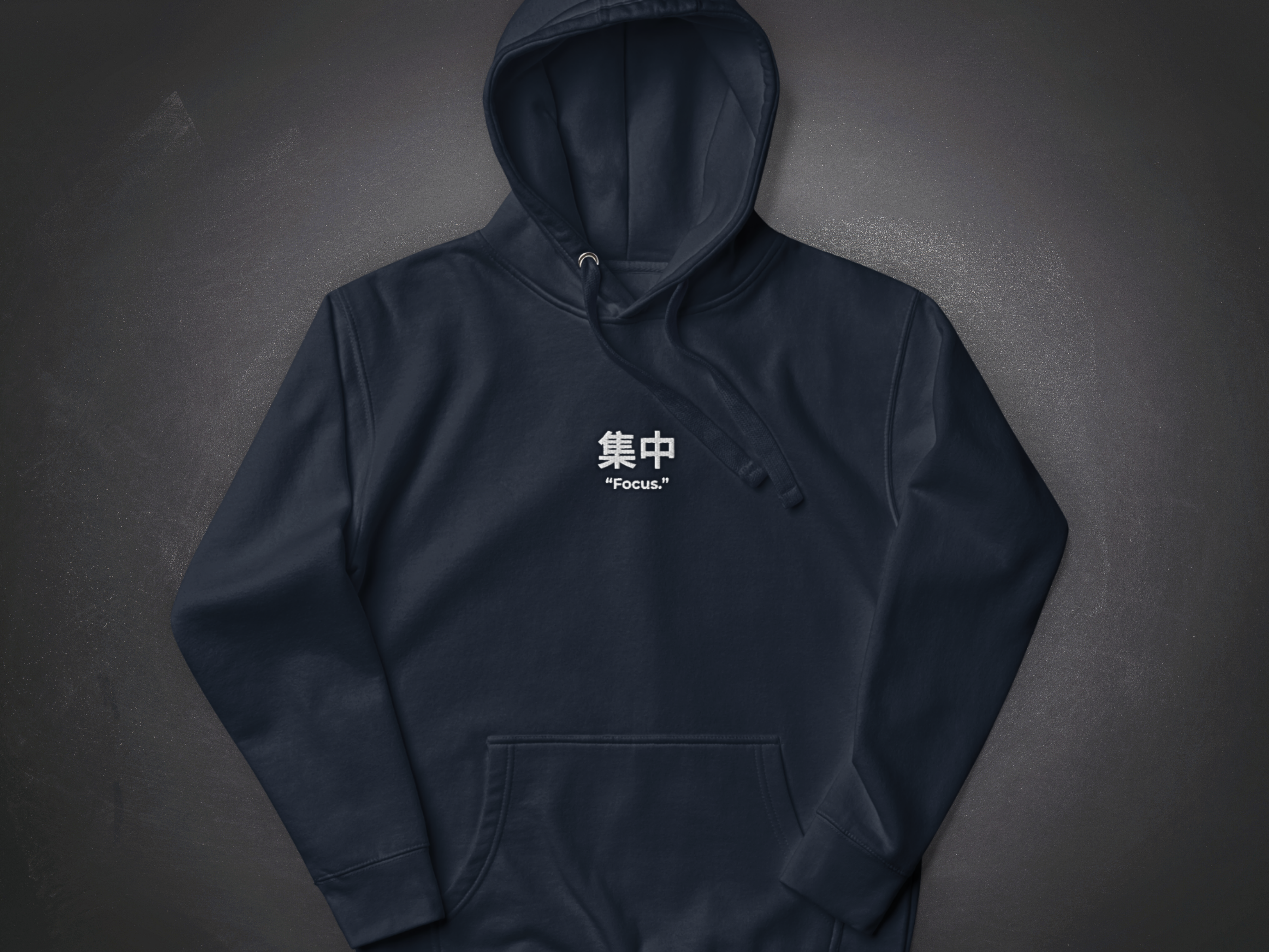 Focus Hoodie – 集中 embroidered